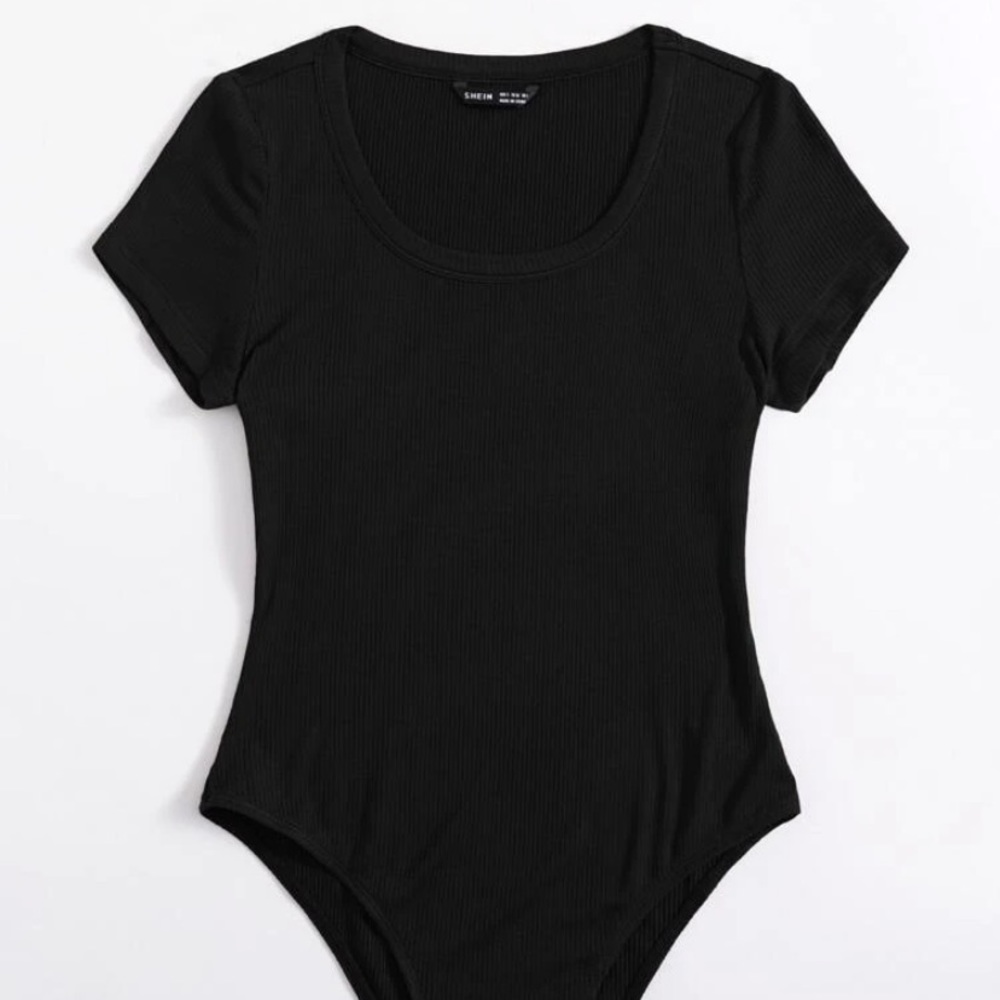 SHEIN Ribbed Bodysuit - Picture 1 of 7
